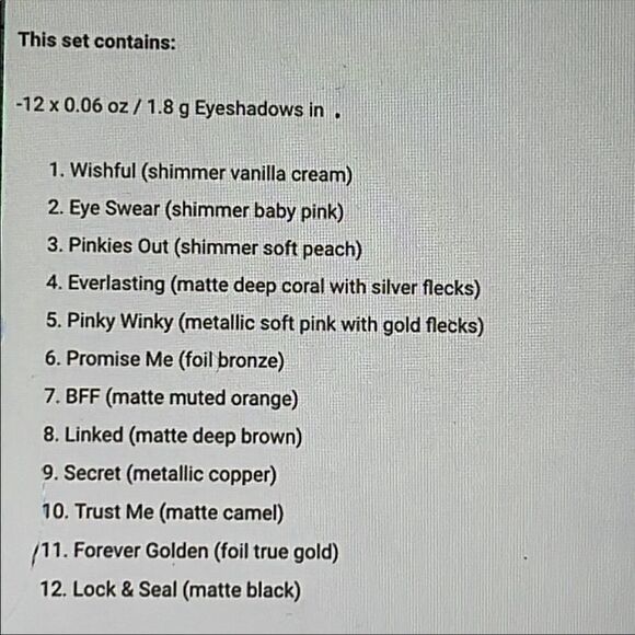 Pinkey Promise Violet Voss 12 colors new Ipsy bag - Picture 6 of 15